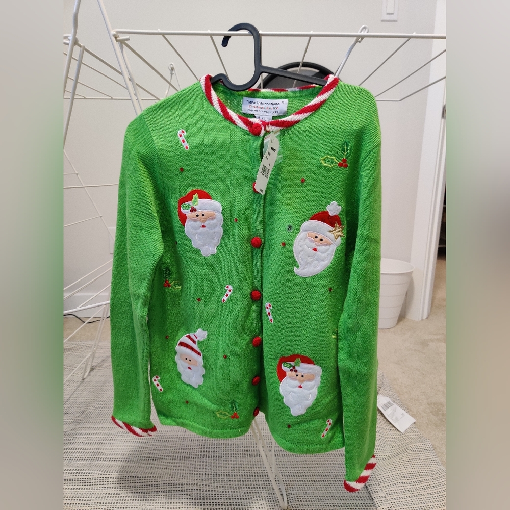 Vintage Tiara International Christmas Sweater